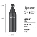 Stanley 1913 10-12069-024 drinking bottle Daily usage 0.6 ml Stainless steel Black Stanley 1913 10-12069-024 drinking bottle Daily usage 0.6 ml Stainless steel Black