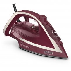 Tefal Ultimate Pure FV6820 Tvaika gludeklis 2800 W Sarkans, Sudrabs