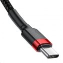 Baseus Cafule USB-kaapeli 2 m USB C musta, Punainen Baseus Cafule USB-kaapeli 2 m USB C musta, Punainen