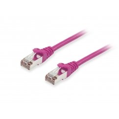Equip Cat.6A S/FTP Patch Cable, Purple, 1.5m