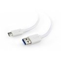 Cablexpert CCP-USB3-AMCM-W-10 USB cable USB 3.2 Gen 1 (3.1 Gen 1) 3 m USB A USB C White Cablexpert CCP-USB3-AMCM-W-10 USB cable USB 3.2 Gen 1 (3.1 Gen 1) 3 m USB A USB C White