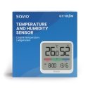 Savio CT-01/W temperatūros / drėgmės jutiklis Vidaus Temperatūros jutiklis Laisvai stovintis