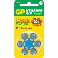 GP Batteries Hearing Aid ZA675 Single-use battery PR44 Zinc-Air