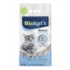 Smiltis kaķu tualetēm - Biokats ATTRACTING 5L