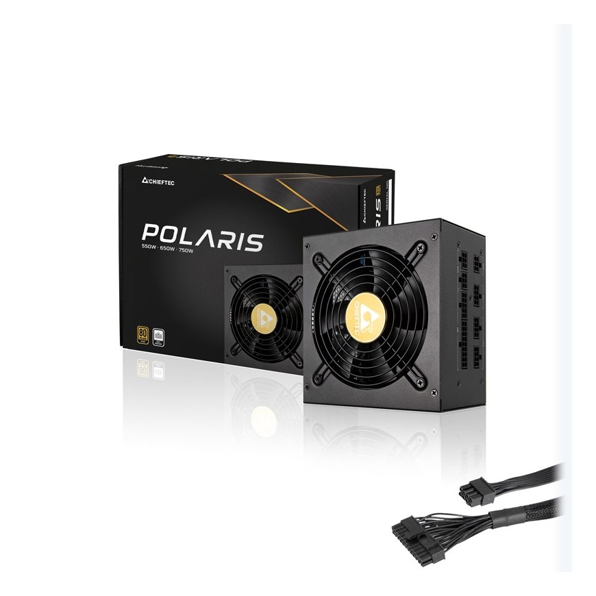 Chieftec Polaris toiteallika komponent 750 W 20+4 pin ATX PS/2 Must – 4