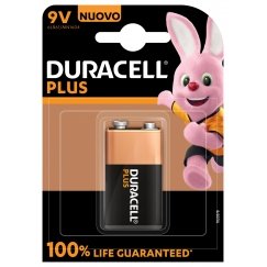 Duracell Plus 100 Vienkartinė baterija 9V Šarminis