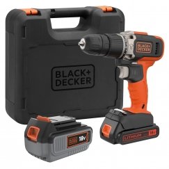 Black & Decker BCD003MEM2K-QW puur 1400 RPM Võtmeta Must, Oranž