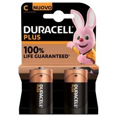 Duracell Plus 100 C Vienreizējas lietošanas baterija Sārmaina akumulatoru baterija