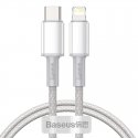 Baseus CATLGD-02 Lightning-kaapeli 1 m Valkoinen