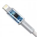 Baseus CATLGD-02 кабель с разъемами Lightning 1 m Белый Baseus CATLGD-02 кабель с разъемами Lightning 1 m Белый