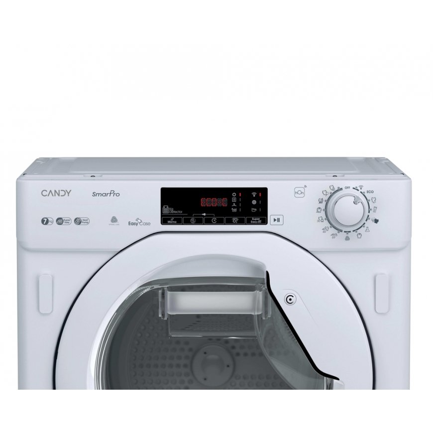 Candy BCTD H7A2TE-S сушилка для белья Встроенный Фронтальная загрузка 7 kg Белый – 2