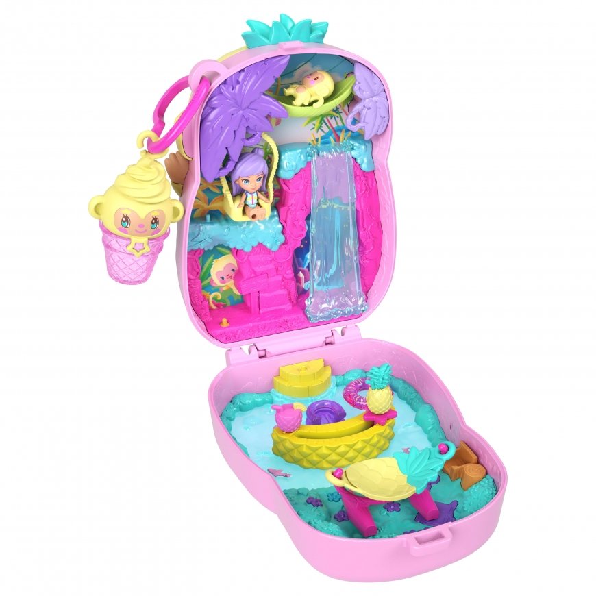 Polly Pocket Pineapple Monkey Compact – 5