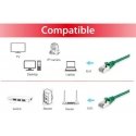Equip Cat.6A S/FTP Patch Cable, Green, 1.5m Equip Cat.6A S/FTP Patch Cable, Green, 1.5m