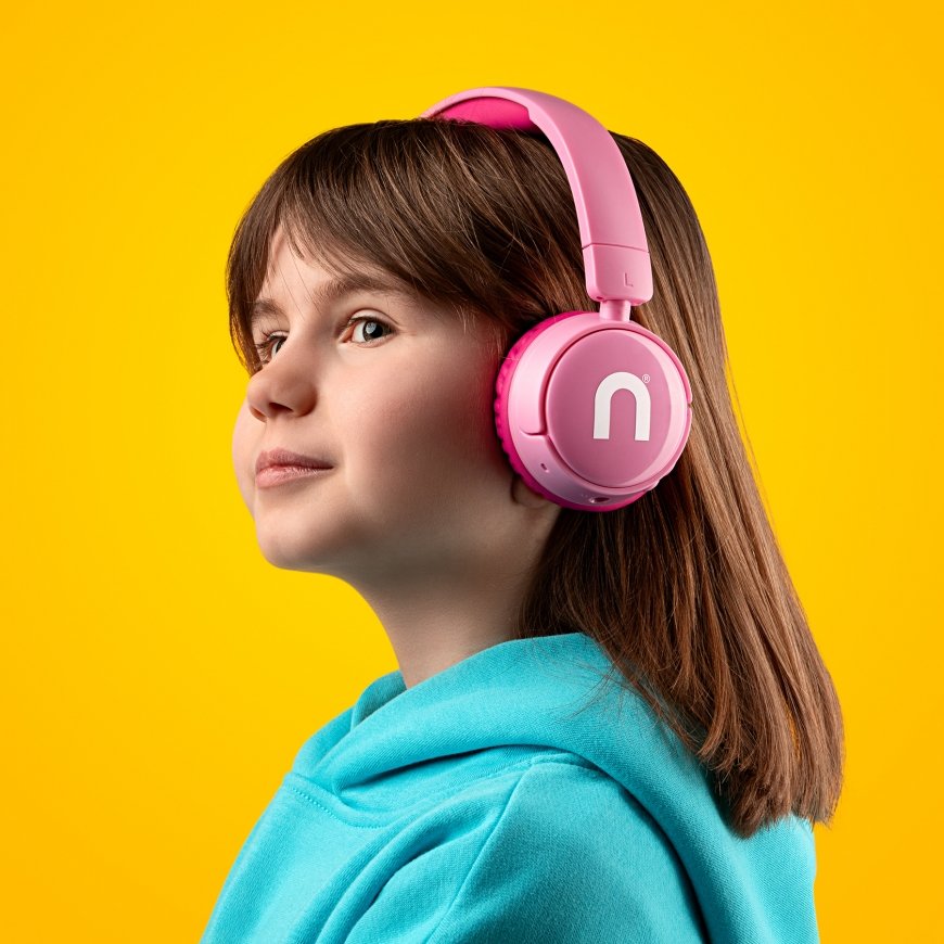 Niceboy HIVE Kiddie Pink Headset Head-band Calls/Music/Sport/Everyday – 3