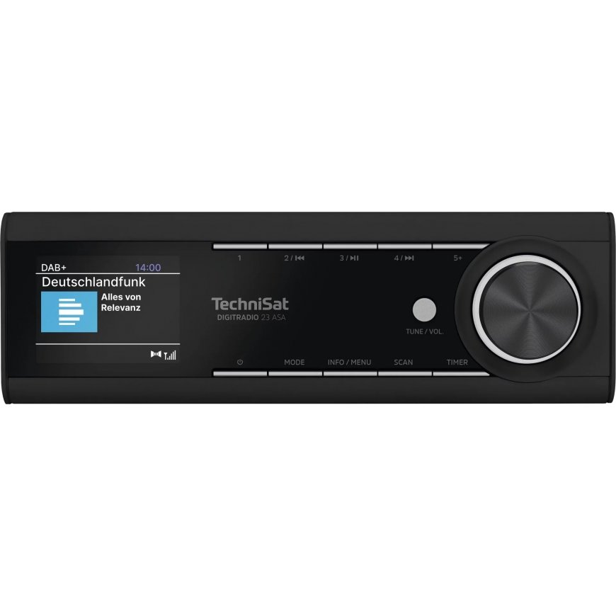 TechniSat DIGITRADIO 23 ASA Virtuve Digitāls Melns – 3