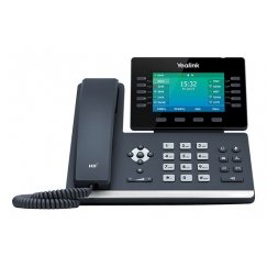 Yealink SIP-T54W IP-телефон Черный 10 линий ЖК Wi-Fi