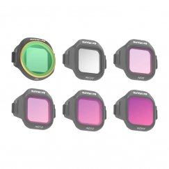 6 filtrus komplekts Sunnylife MCUV + CPL + ND8 + ND16 + ND32 + ND64 MINI 5 Pro.