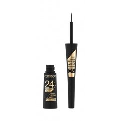 CATRICE 24H Brush kontūrzīmulis 3 ml Šķidrs/Šķidrums 010 Ultra Black
