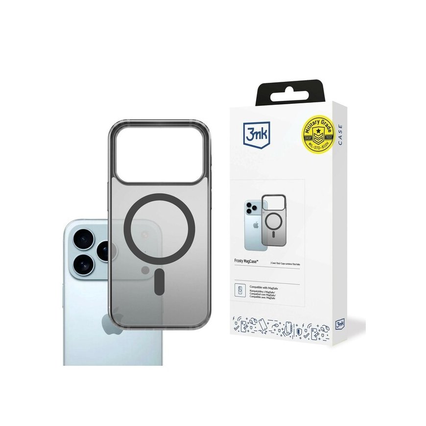 3mk Frosty MagCase violetti kuori Apple iPhone 17 Pro Max -puhelimelle – 2