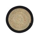 Boho Natural Table Mat 35 cm Black AMBITION Boho Natural Table Mat 35 cm Black AMBITION