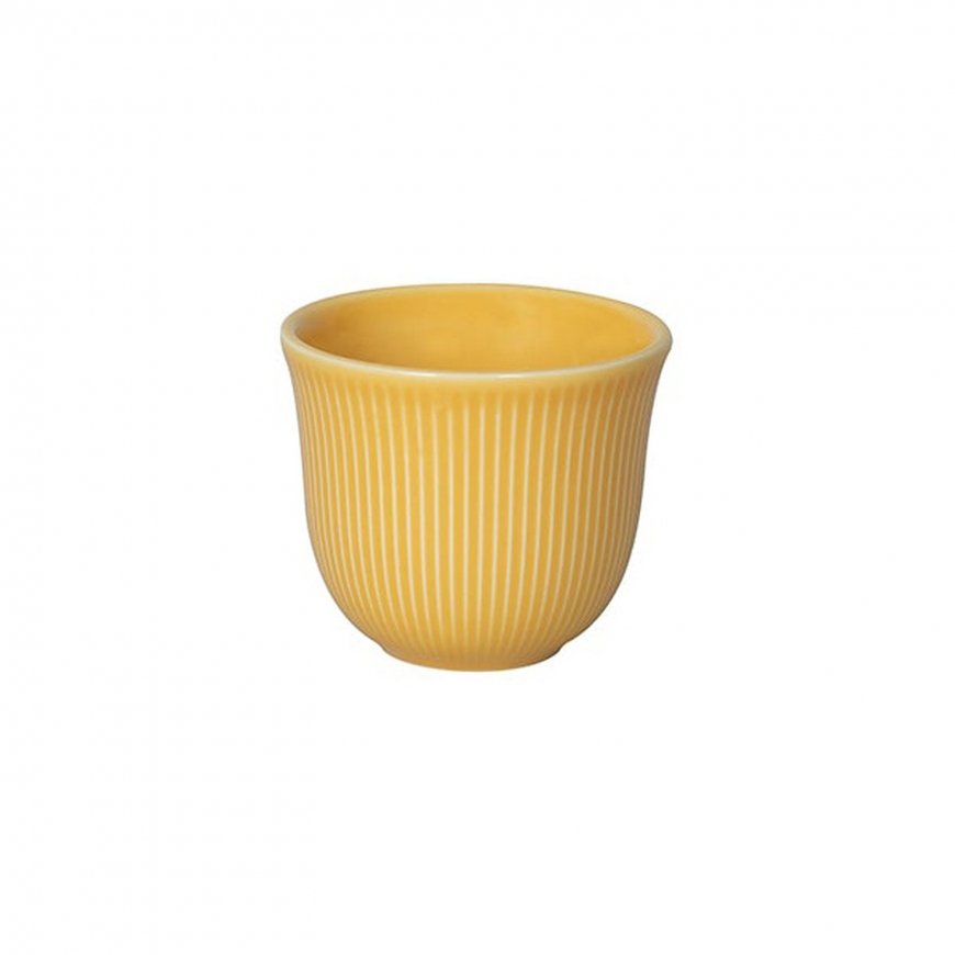 Loveramics Brewers - 80ml Relief Tasting Cup - Yellow