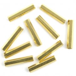 Grieznis OEM misiņa attāluma starplikas - 25mm - 10 gab.