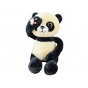 Lean Toys Pliušinė panda su magnetais, 23 cm Lean Toys Pliušinė panda su magnetais, 23 cm