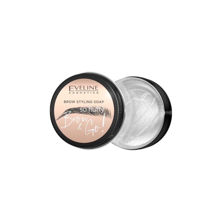 Eveline Cosmetics Brow&Go! Styling Soap So Fluffy, 25 g