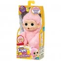 Cobi Interactive Plush Toy Little Live Pets - Mini Monkey Luna Lemon Cobi Interactive Plush Toy Little Live Pets - Mini Monkey Luna Lemon