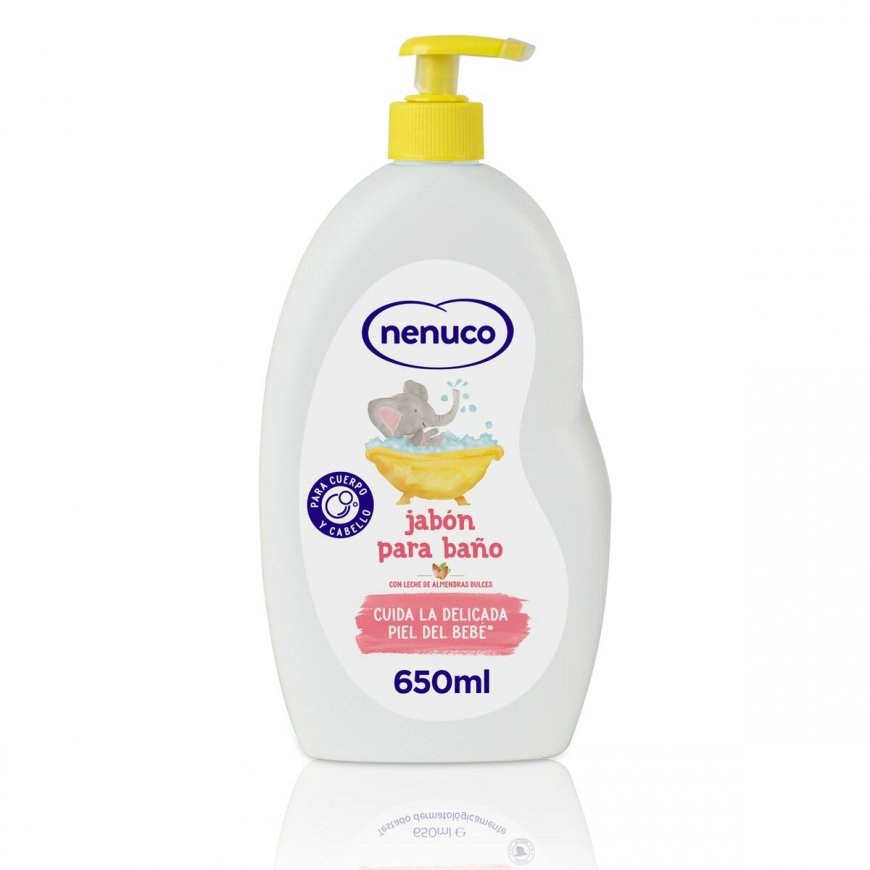 Nenuco drėkinantis vonios gelis kūdikiams, 650 ml – 2
