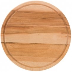 DOMOTTI Woody apaļā koka griešanas dēlis 28 cm