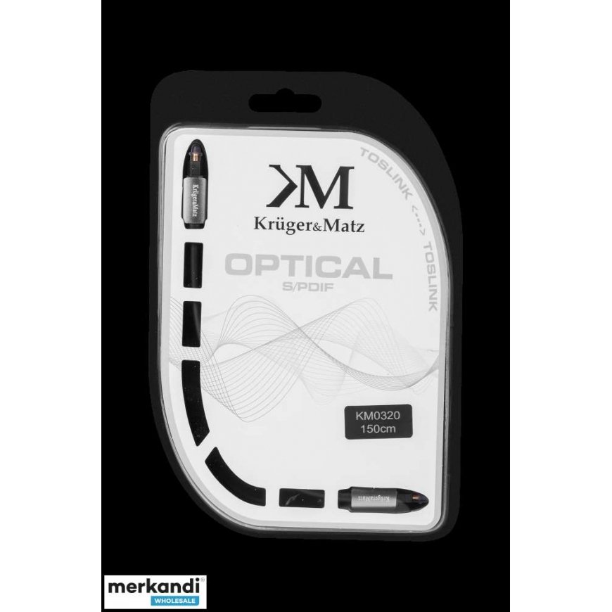 Toslink-Toslink Optical Cable 1.5 m Kruger & Matz – 2
