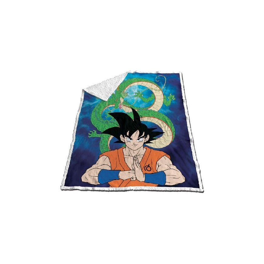 Toei Animation Dragon Ball Z koralų sherpa antklodė