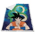 Toei Animation Dragon Ball Z koralų sherpa antklodė Toei Animation Dragon Ball Z koralų sherpa antklodė