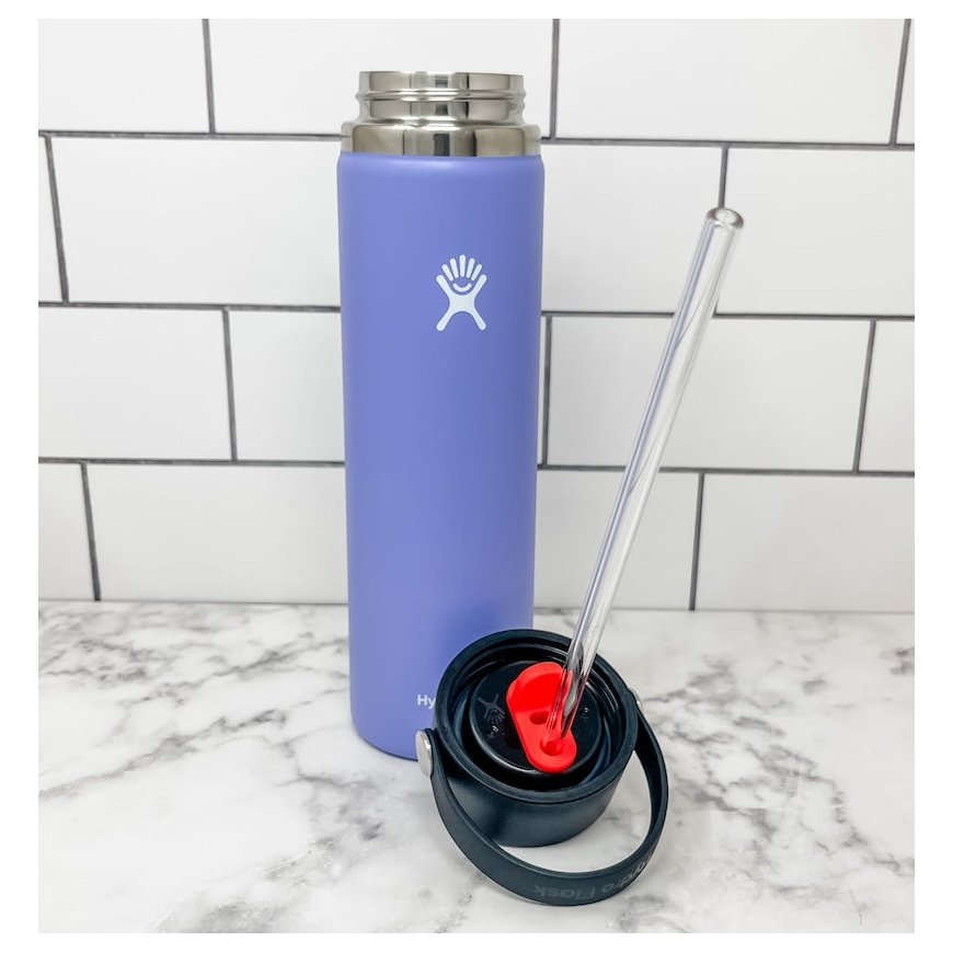 Hydro Flask 3-pack replacement straw set – Clear – 2