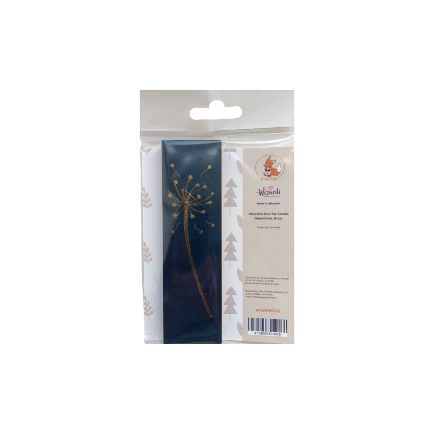 Kind Fox by Wizardi Yuliya Ausianikava ind. veikla pgl. pazyma Nr. 1201908 Koka kaste karoliņiem "Piene" Mēlena KF057/6