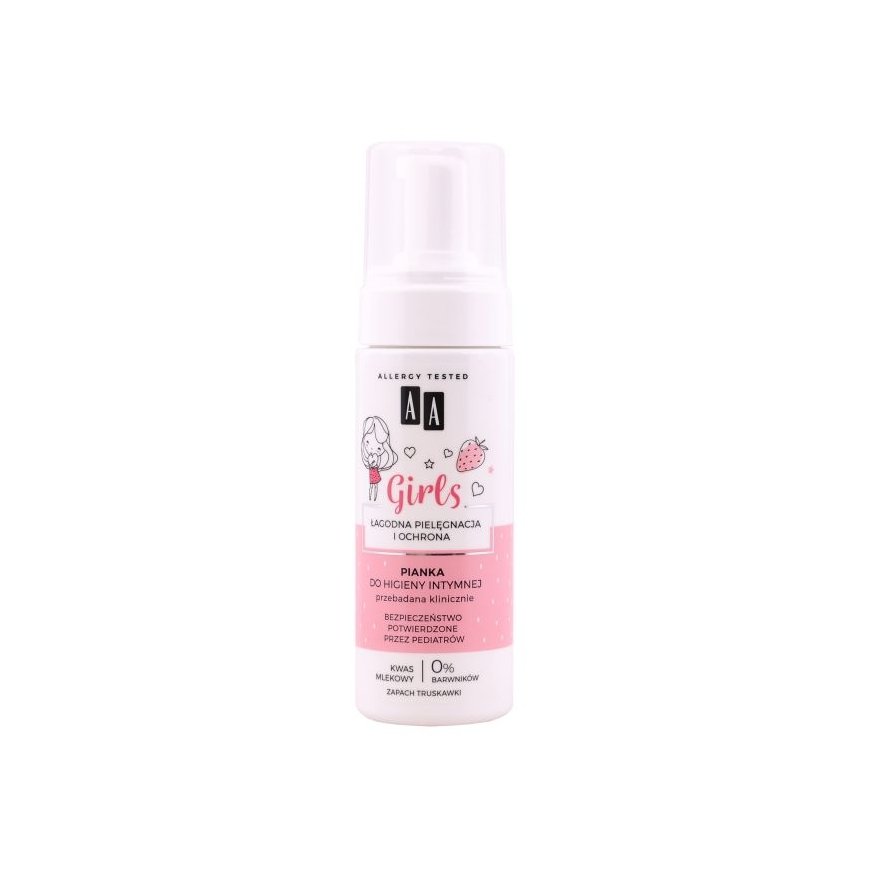 AA Girls Intimate Hygiene Foam Strawberry 150ml – 2