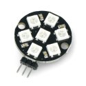 OEM LED RGB Ring 7 x WS2812 5050 - soldered connections OEM LED RGB Ring 7 x WS2812 5050 - soldered connections
