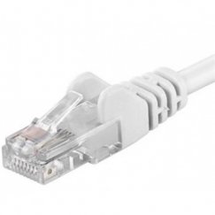 PREMIUMCORD UTP RJ45-RJ45 CAT5e - 7m valkoinen patch-kaapeli