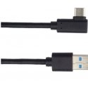 PremiumCord USB-A uz USB-C kabelis 3 m Melns PremiumCord USB-A uz USB-C kabelis 3 m Melns