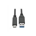 PremiumCord USB-A uz USB-C kabelis 3 m Melns PremiumCord USB-A uz USB-C kabelis 3 m Melns
