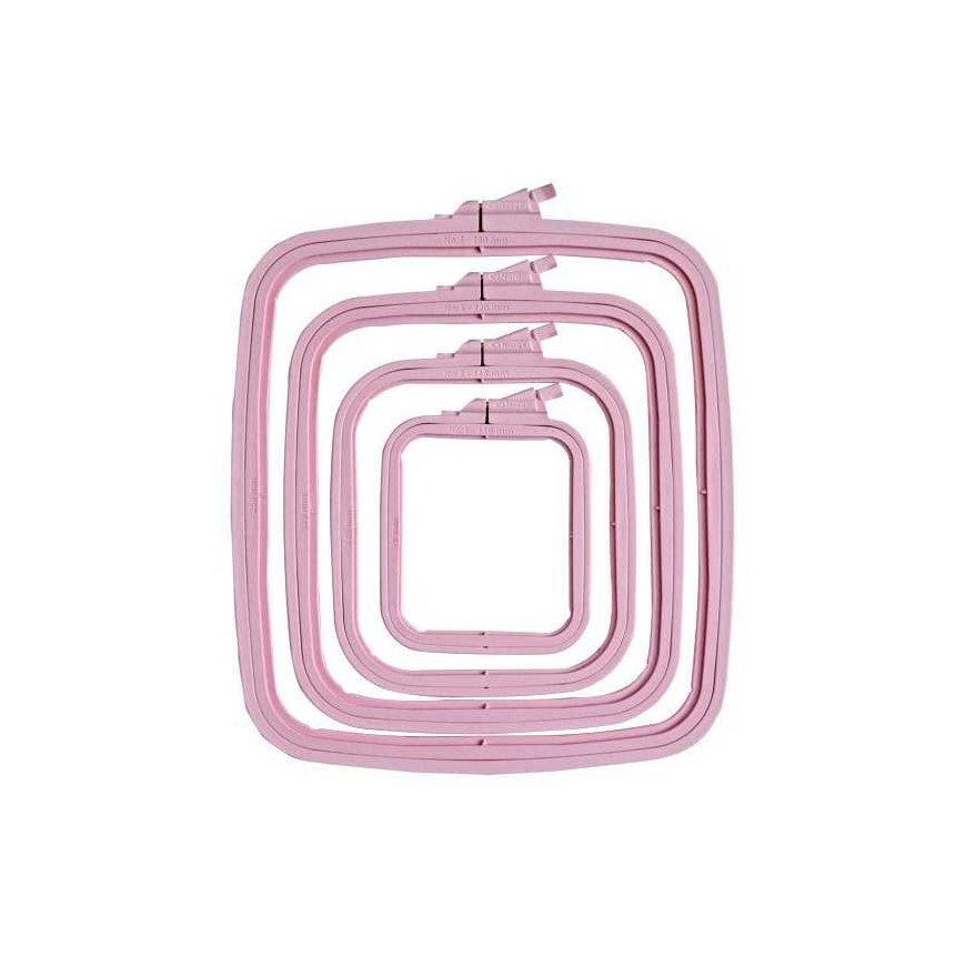 Nurge Marketing Nurge square (rectangular) plastic hoop 25x28 cm (pink) 170-14PI – 2