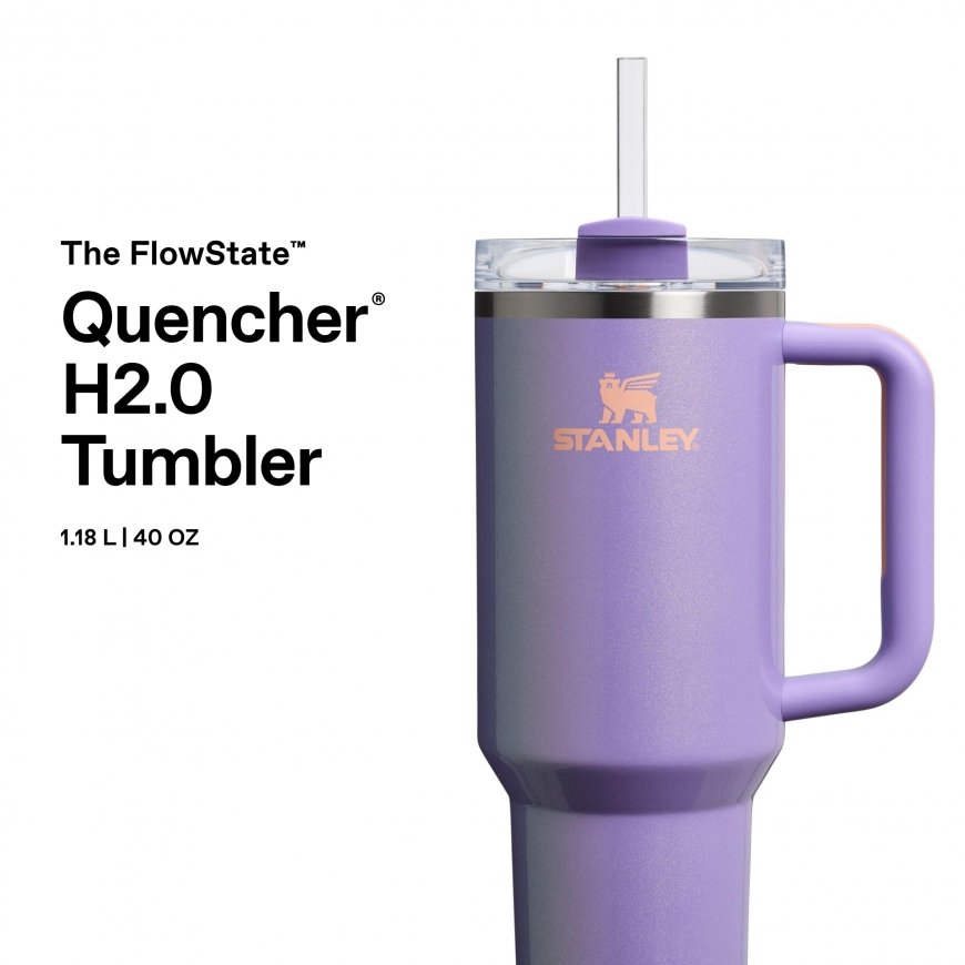 Stanley Quencher H2.O FlowState 1.18L Перивинкл Шимер – 2