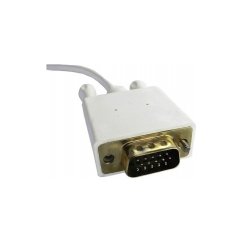 Qoltec USB-C – D-Sub (VGA) USB Cable, 1 m White (50418)
