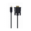 Qoltec USB-C – D-Sub (VGA) USB laidas, 1 m, baltas (50418) Qoltec USB-C – D-Sub (VGA) USB laidas, 1 m, baltas (50418)