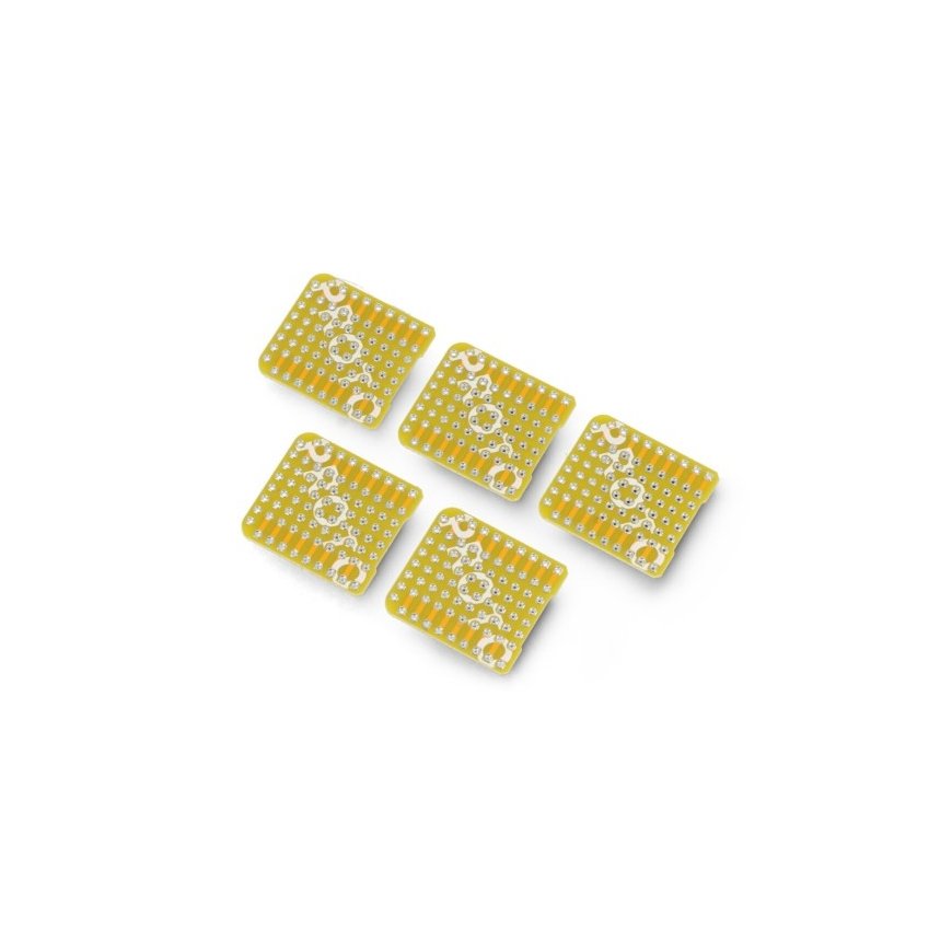 Proto rinkinys - CapsuleProto prototipinė plokštė M5Capsule - 62 skylės - 5 vnt, - M5Stack A141