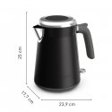 Tefal Collection KI6668E0 elektrinis virdulys 1,7 L 2400 W Juoda Tefal Collection KI6668E0 elektrinis virdulys 1,7 L 2400 W Juoda