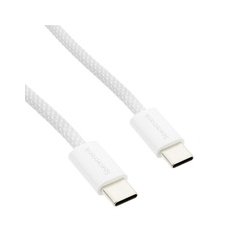 USB-C PD100/240W Spacetronik kabelis 2m balts