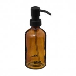 5five Simply Smart Glass Soap Dispenser, 250 ml