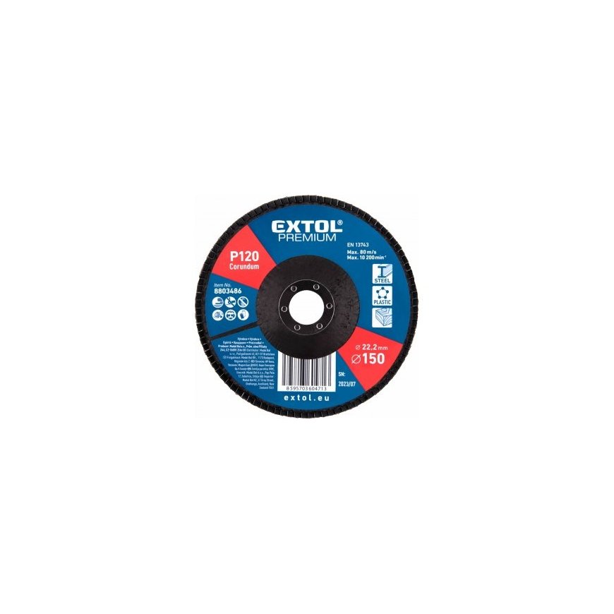 Gerd Eisenblatter Šlifavimo diskas GERD Zircopur 125x22mm K120 – 2